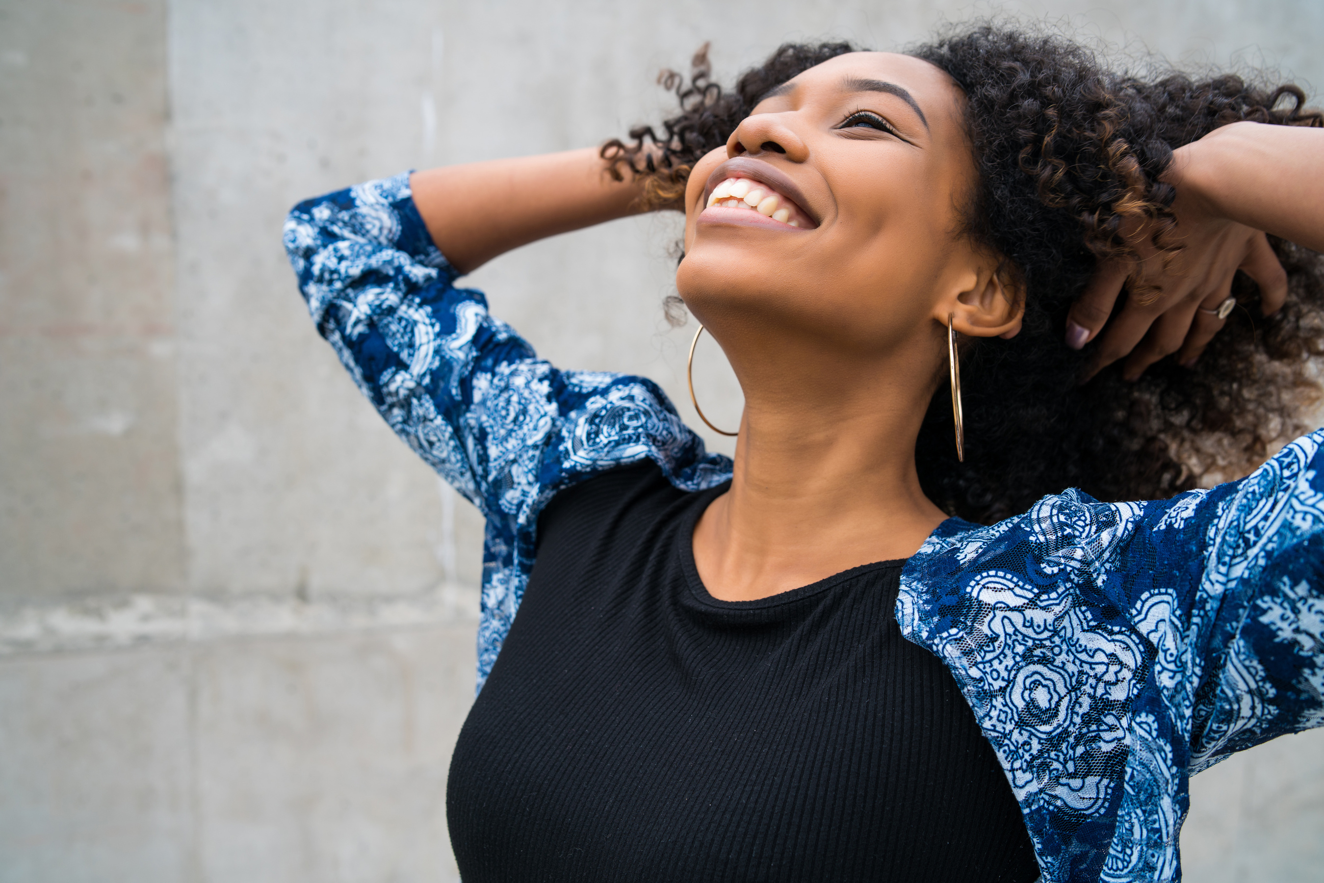 Woman Happy and Excited